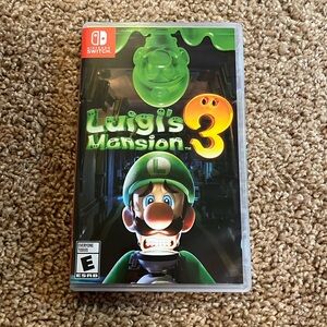 Luigis Mansion 3 Nintendo switch video game